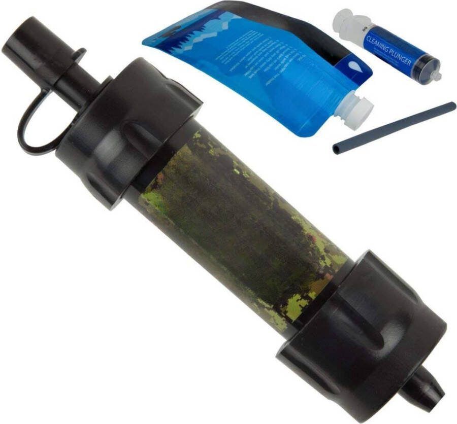 Waterfilter Survival Waterfilter Outdoor Waterzuiveringsapparaat Waterzuivering Outdoor Survival Kit
