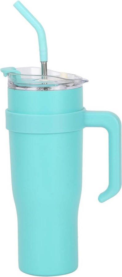 Waterfles met handvat groen