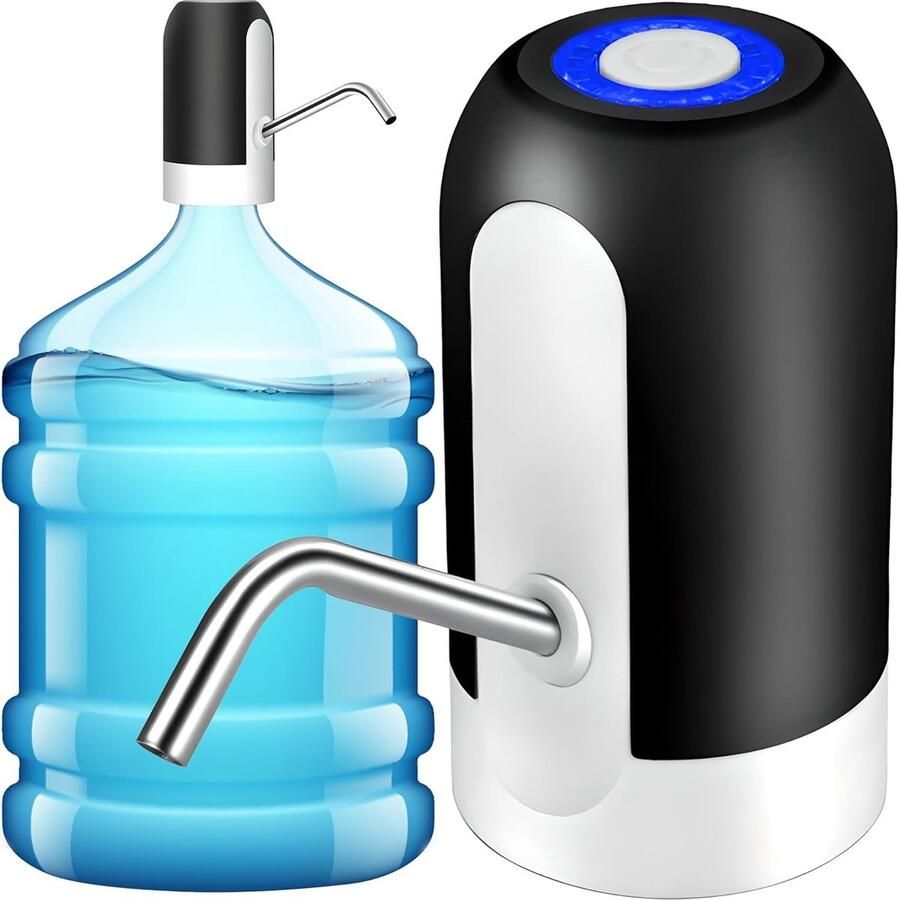 Waterflessen pomp flessen waterdispenser USB opladen elektrische waterdispenser draagbare waterdispenserpomp