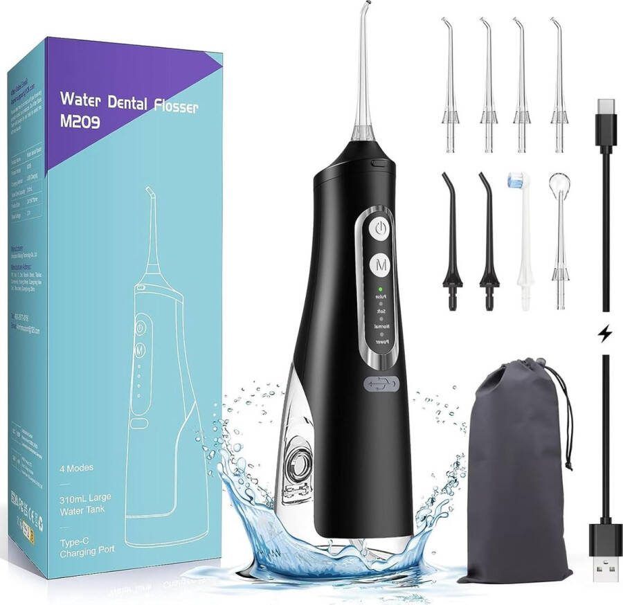 Waterflosser Flosapparaat Monddouche Elektrische tandenflosser Mondverzorging