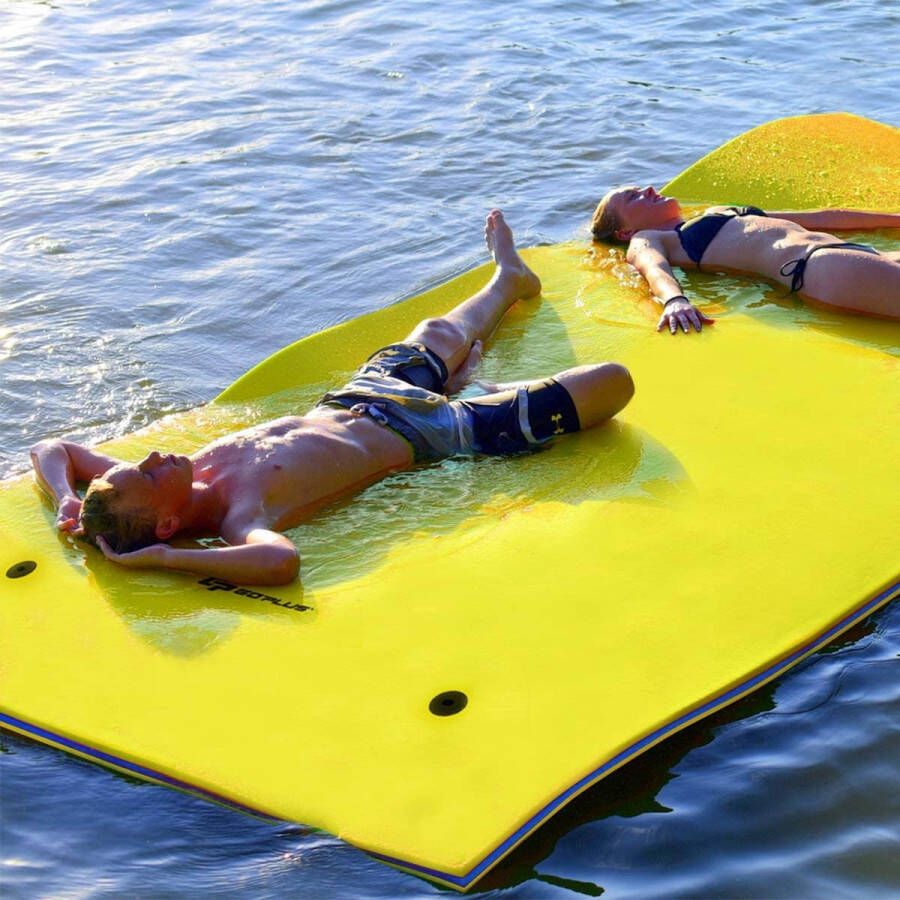 Waterhangmat waterligstoel zwemmat drijvend tapijt drijvend waterbed zwemeiland