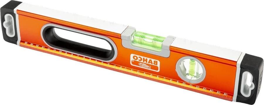 Waterpas 1200 mm met 3 libellen Oranje 120 cm Bahco Nauwkeurigheid Meetgereedschap