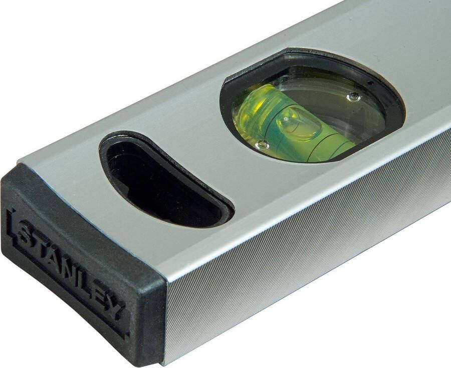 Waterpas klassiek 120 cm lengte magnetisch slagvaste bloklibel grote zijlibel STHT1-43114