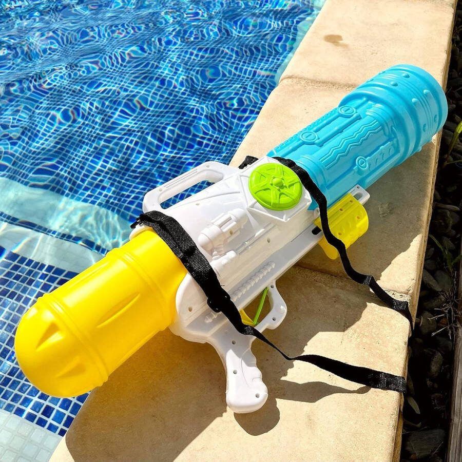 Waterpistool 70 cm Blauw Buitenspel Speelgoed voor kinderen vanaf 6 jaar