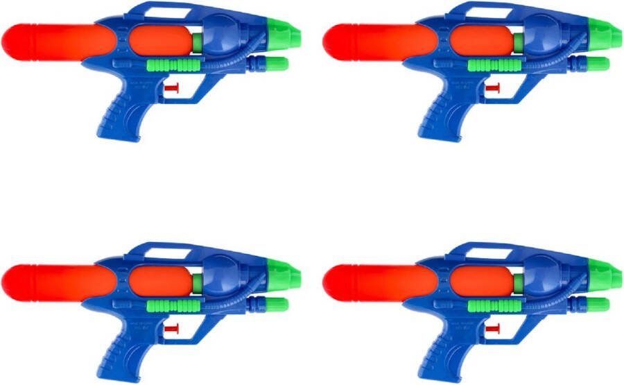 Waterpistool waterpistolen gekleurd 30 cm