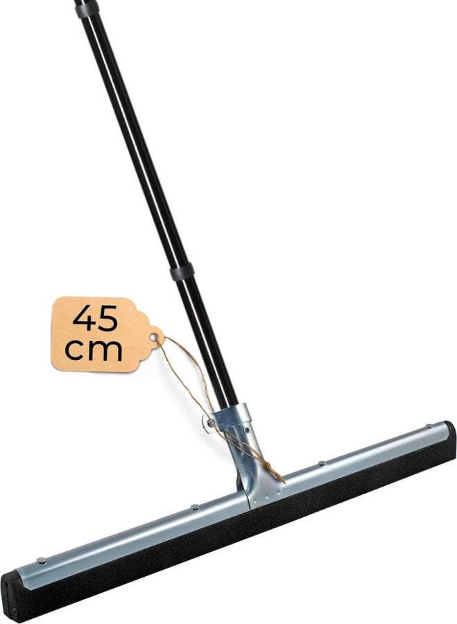 Waterschuiver vloertrekker 45 cm met steel 137 cm douchetrekker douchevloer professionele watertrekker schuiver voor vloer watertrekker terras vloer zwembad