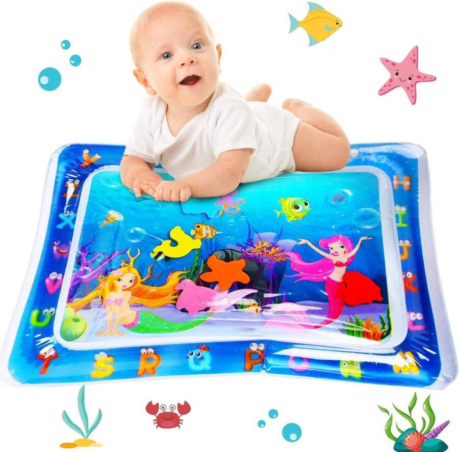 Waterspeelmat Baby Watermat Speelkleed Kraamcadeau Speelmat Babyshower Must have voor elke baby!