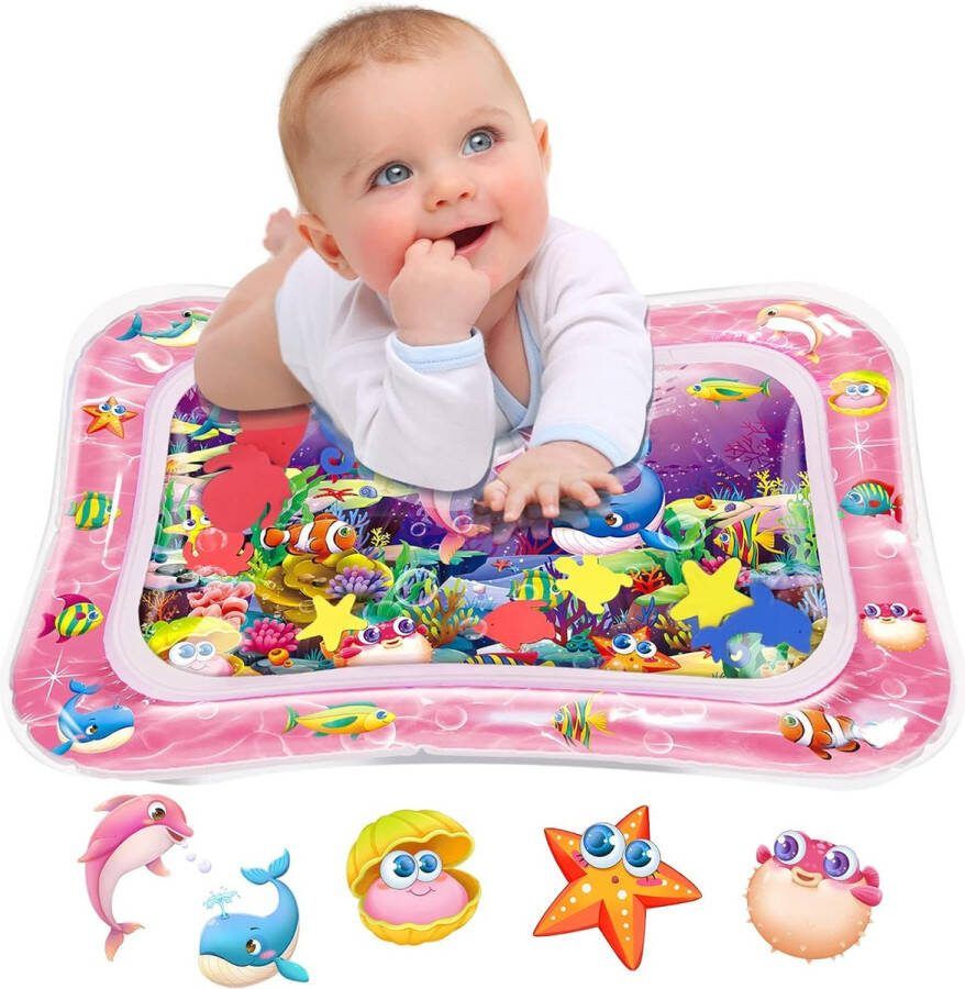 Waterspeelmat Baby Watermat Speelkleed Kraamcadeau Speelmat Babyshower Must have voor elke baby!