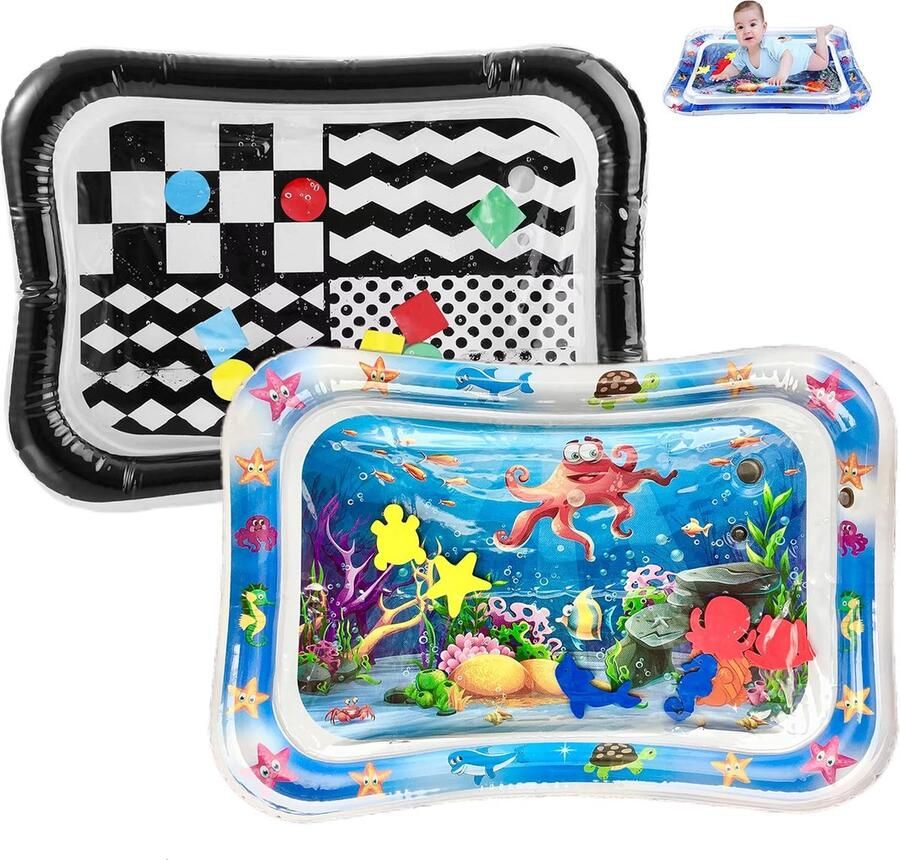 Waterspeelmat Baby Watermat Speelkleed Kraamcadeau Speelmat Babyshower Must have voor elke baby!