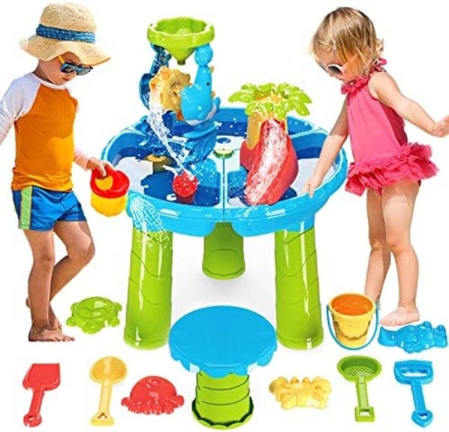 Waterspeeltafel voor kinderen 4-in-1 watertafel en zandtafel