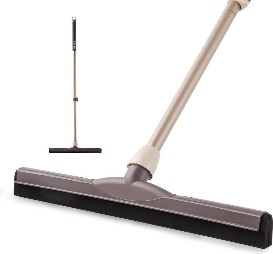 Waterwisser Vloerwisser 45 cm met telescopische handgreep Waterwisser voor vloer Badkamertegel Glazen raam Douche Marmer
