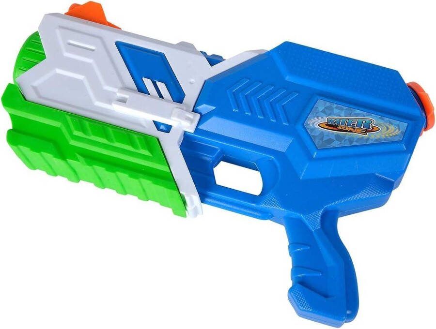 Waterzone Pomp Trick Blaster Waterpistool 180 graden draaibare mond dubbele straal pompmechanisme tankvolume: 750ml bereik: 8m