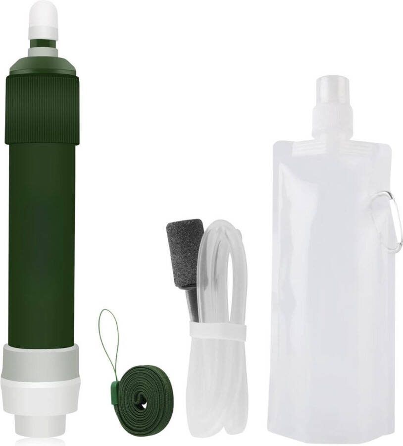 Waterzuiveringspomp Waterfiltersysteem Waterfilter Overlevingsuitrusting Noodpakket voor Oorlog Survival Kit Noodpakket voor Thuis Overleving Kit
