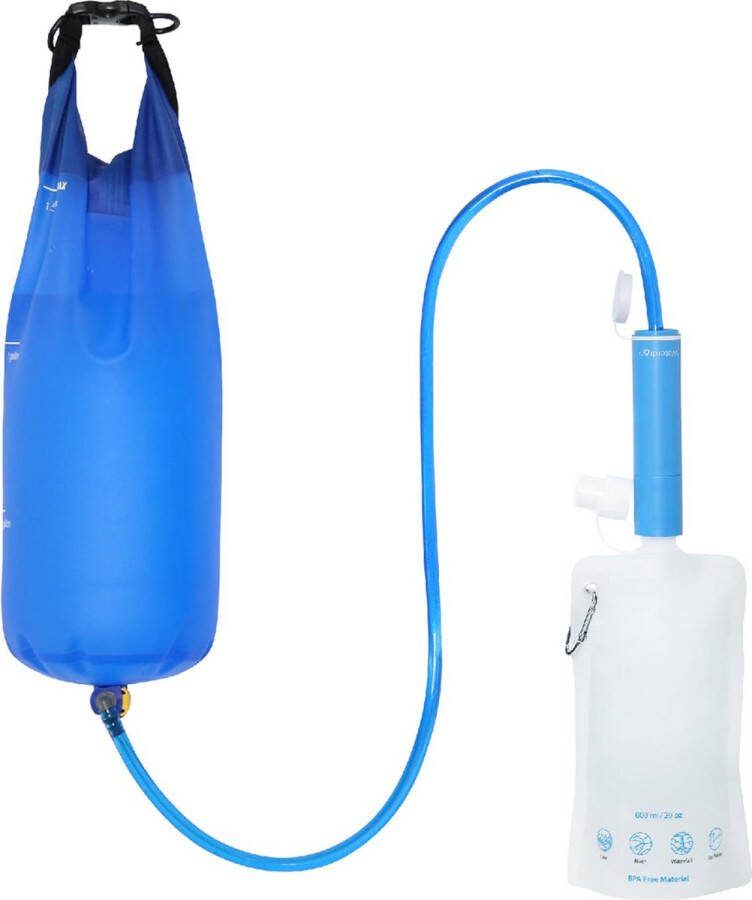 Waterzuiveringspomp Waterfiltersysteem Waterfilter Overlevingsuitrusting Noodpakket voor Oorlog Survival Kit Noodpakket voor Thuis Overleving Kit