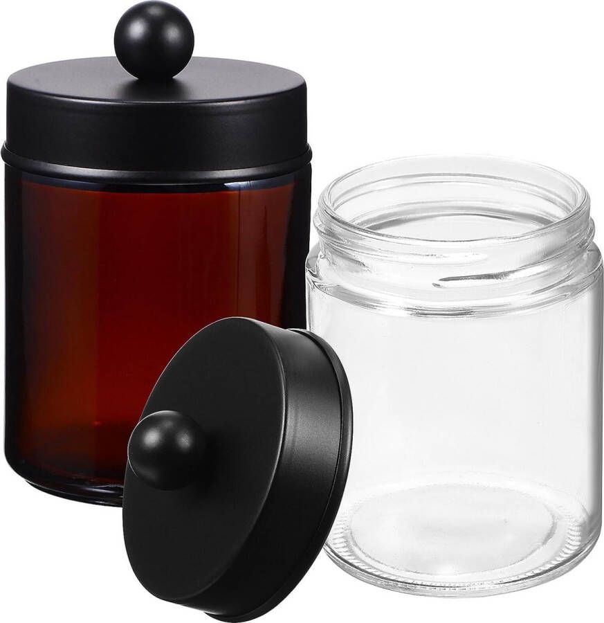Wattenstaafjes houder voor het opbergen van wattenstaafjes houder voor make-uptafel organizer voor wattenstaafjes wattenballen staafjes oorstokjes