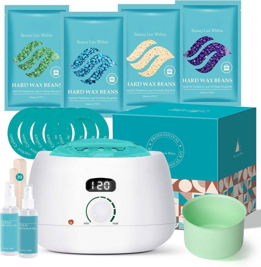 Wax Apparaat Waxapparaat Wax Apparaat Ontharen Wax Verwarmer Wax Apparaat Set