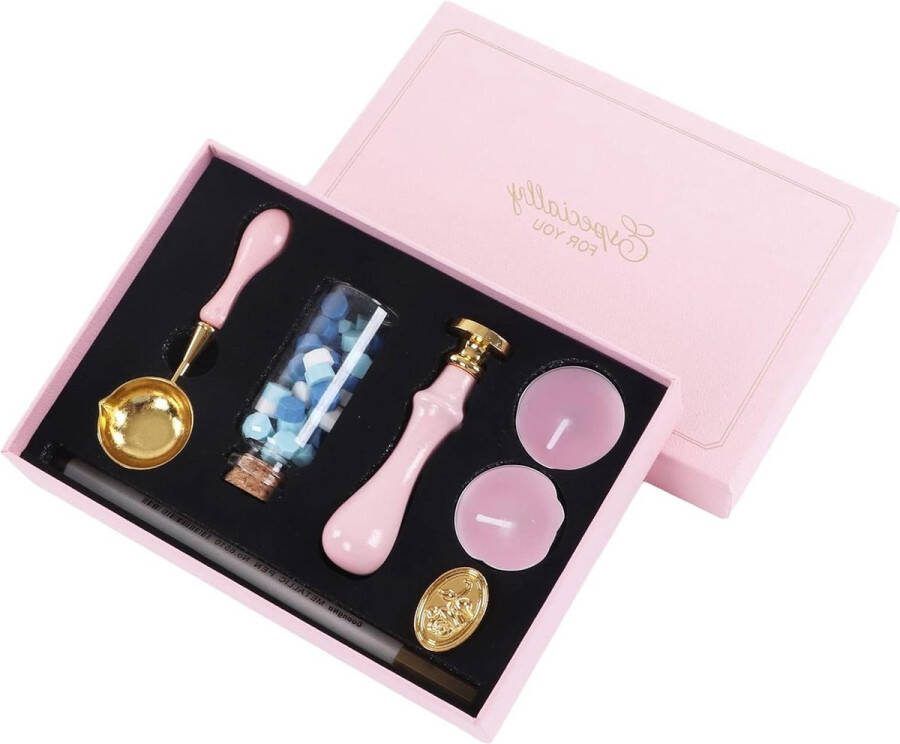 Wax Seal Stamp Kit Met Heater Voor Kerstmis Vintage Enveloppen Brieven Mailing Ambachten Cadeaunodig Kopen Inhoud