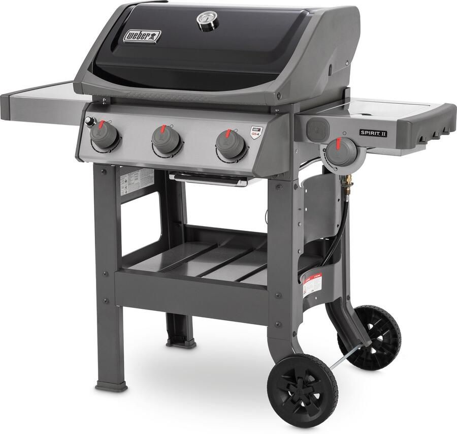 Weber gasbarbecue Spirit II E-320 GBS zwart