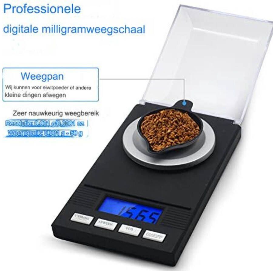 Weegschaal 0 01 Gram Weegschaal Keuken Precisie Weegschaal