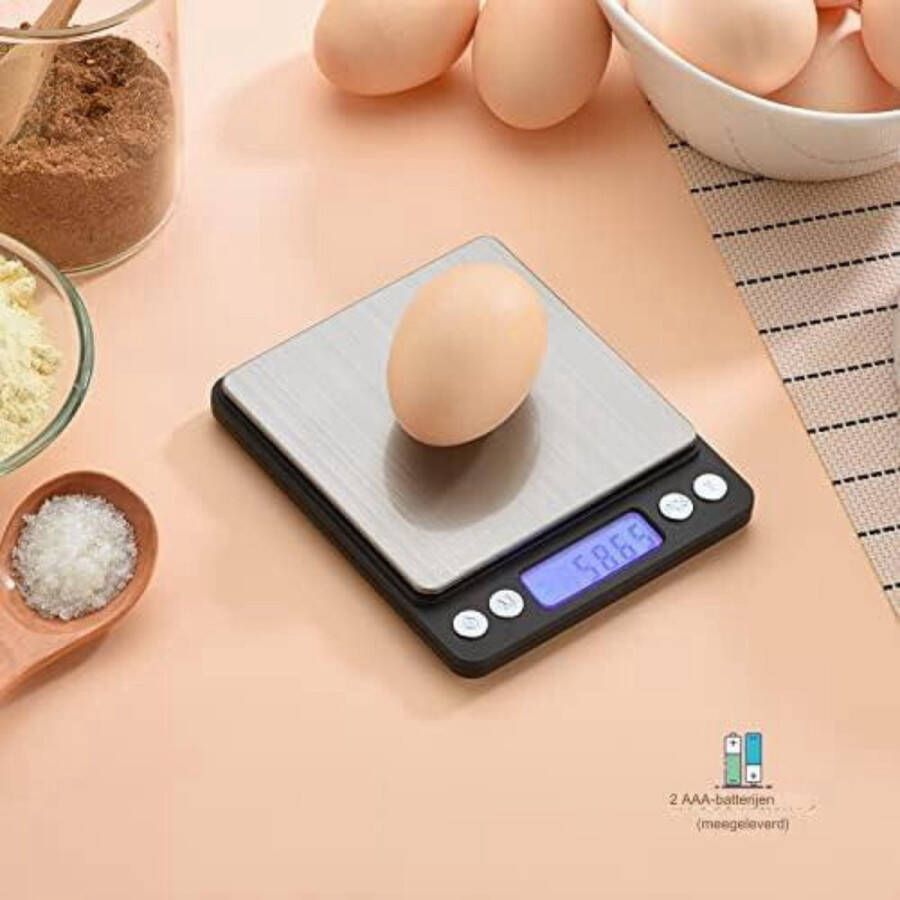 Weegschaal 0 01 Gram Weegschaal Keuken Precisie Weegschaal