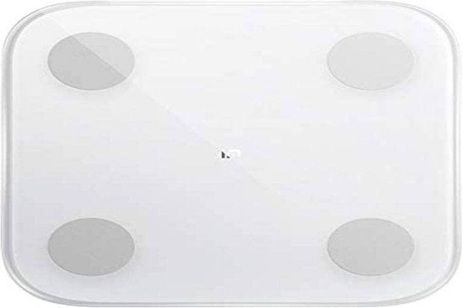 Weegschaal Personenweegschaal Body Composition Scale 2 witte G-sensor zeer nauwkeurige BIA-chip 13 lichaamsgegevens balanstestDimbaar