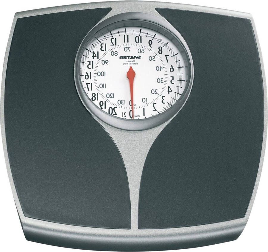 Weegschaal Personenweegschaal Mechanische Speedo Weegschaal Naald Analog Retro Ontwerp 136 kg Capactiteit Batterijloos