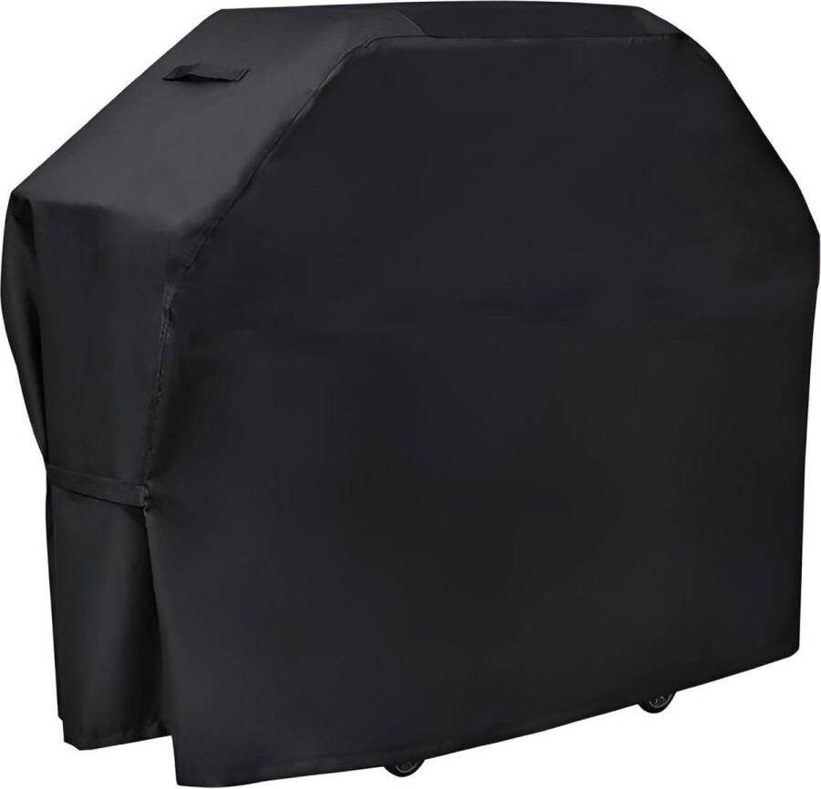 Weerbestendige barbecuehoes Oxford Gasgrill Regendicht afdekzeil Waterdicht & winddicht 145 x 61 x 117 mm Zwart BBQ hoes