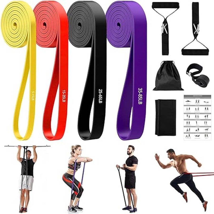 Weerstandsbanden Fitness Set 4