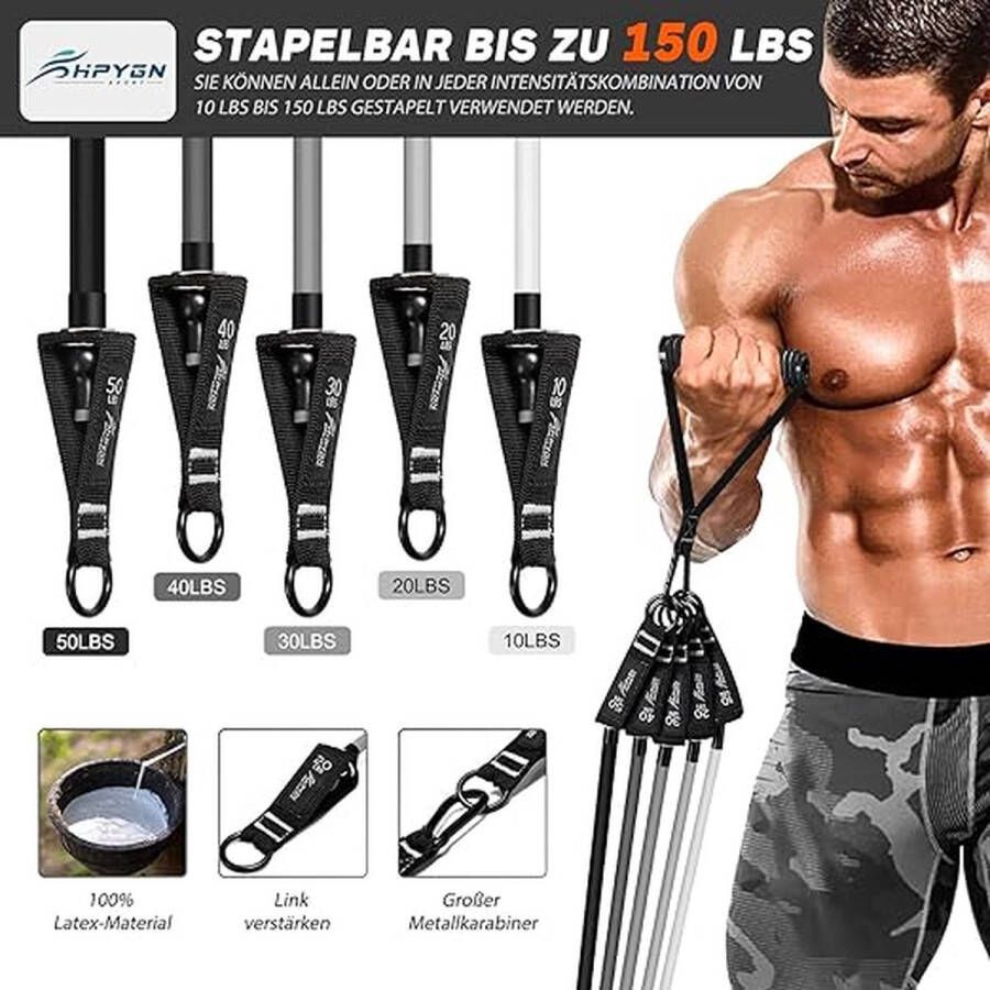 Weerstandsbanden Fitness Set 5
