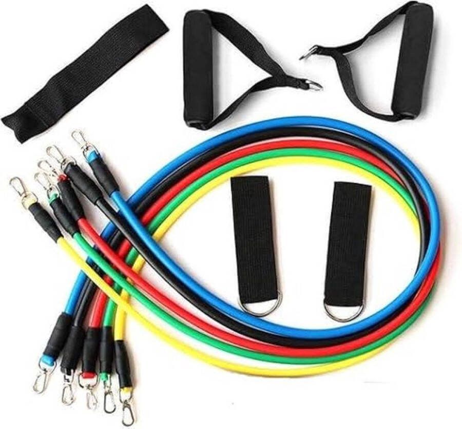 Weerstandsbanden Fitness Set 5 ‎24.5 x 24 x 24 cm;