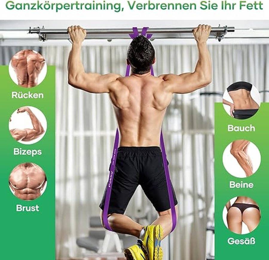 Weerstandsbanden Fitness Set 5 ‎25 x 16 x 0.1 cm;