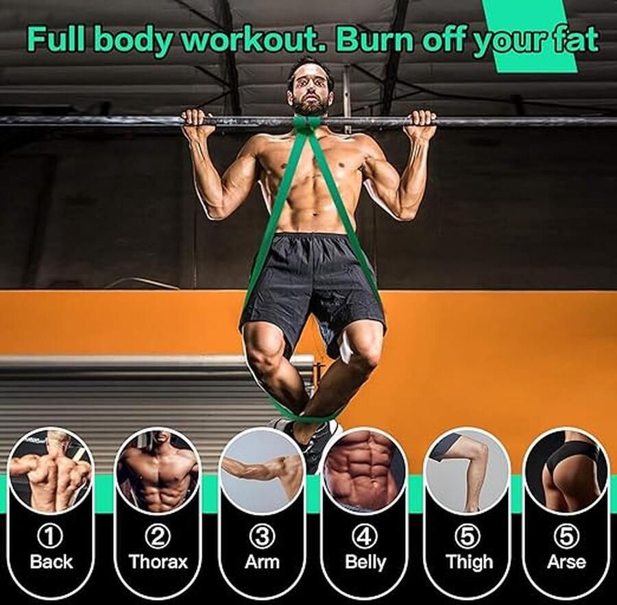 Weerstandsbanden Fitness Set 6