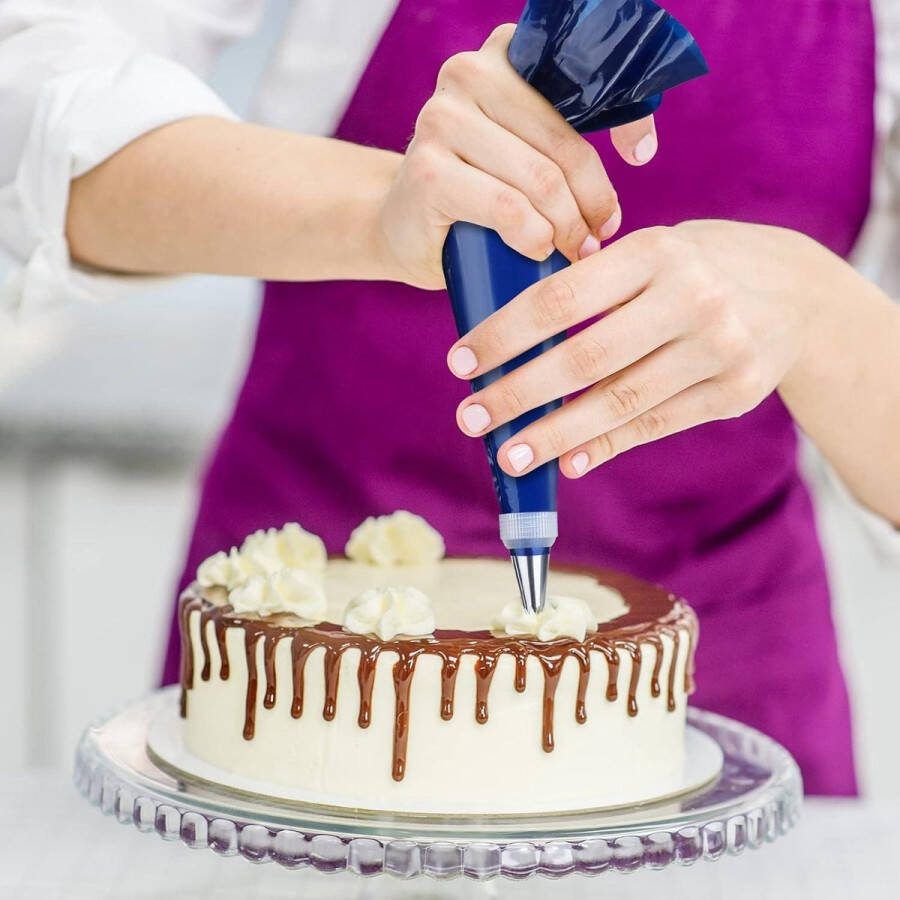 Wegwerp Leidingen Zakken Extra Grote Dikker 21Inch Gebak Zakken Icing Piping Zakken Voor Koekjes Cupcakes Dessert Taarten Decoreren spuitzakken wegwerp