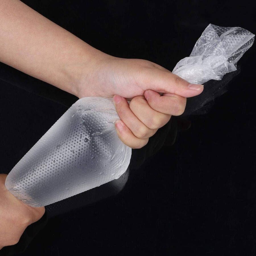 Wegwerp Spuitzakken 200 Stuks Middelgrote Plastic Glazuur Leidingen Zak Kegelzakken Cake Dessert Decoratie 30 cm spuitzakken wegwerp