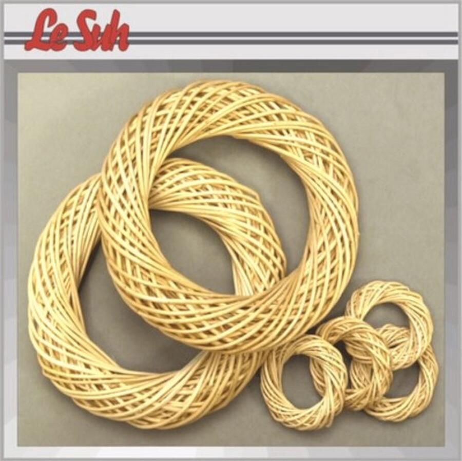 Weide wilgen krans blanc naturel 20cm