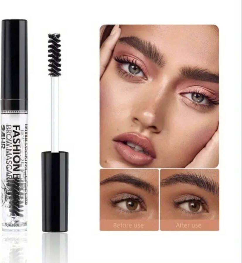 Wenkbrauw wimper & stylinggel in 1 serum met 100% resultaat
