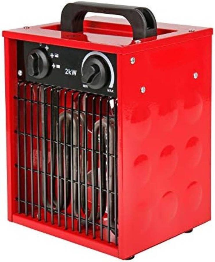 Werkplaatskachel Bouwkachel Werkplaats heater ‎33 x 23 x 21 cm 2000 Watt