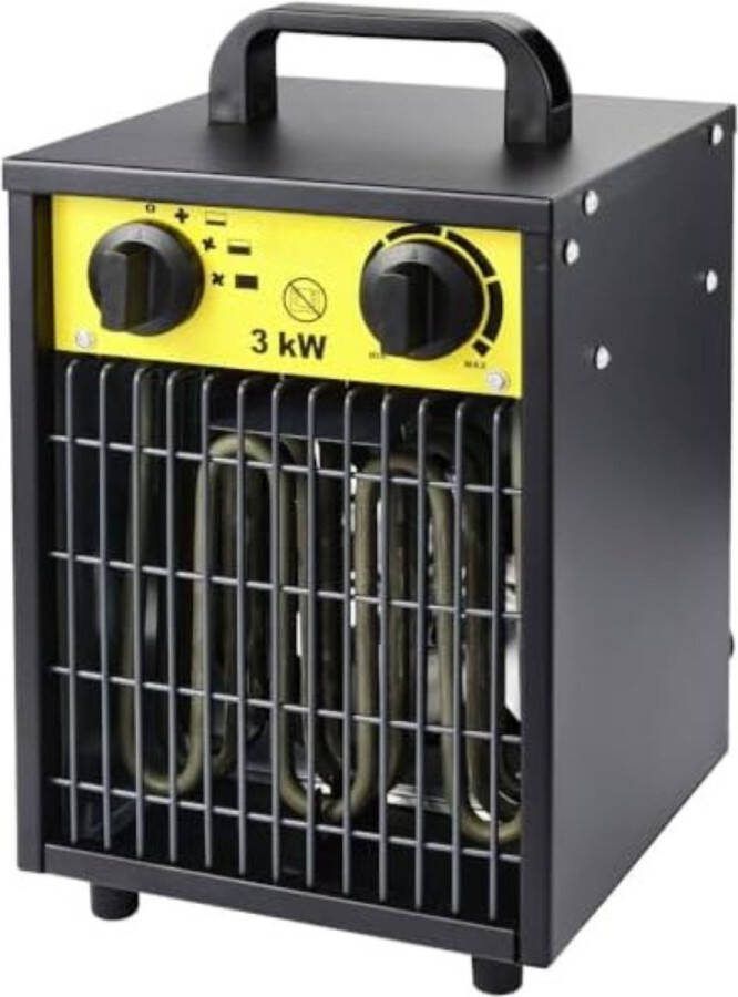 Werkplaatskachel Bouwkachel Werkplaats heater 53D x 39B x 37H 3000W
