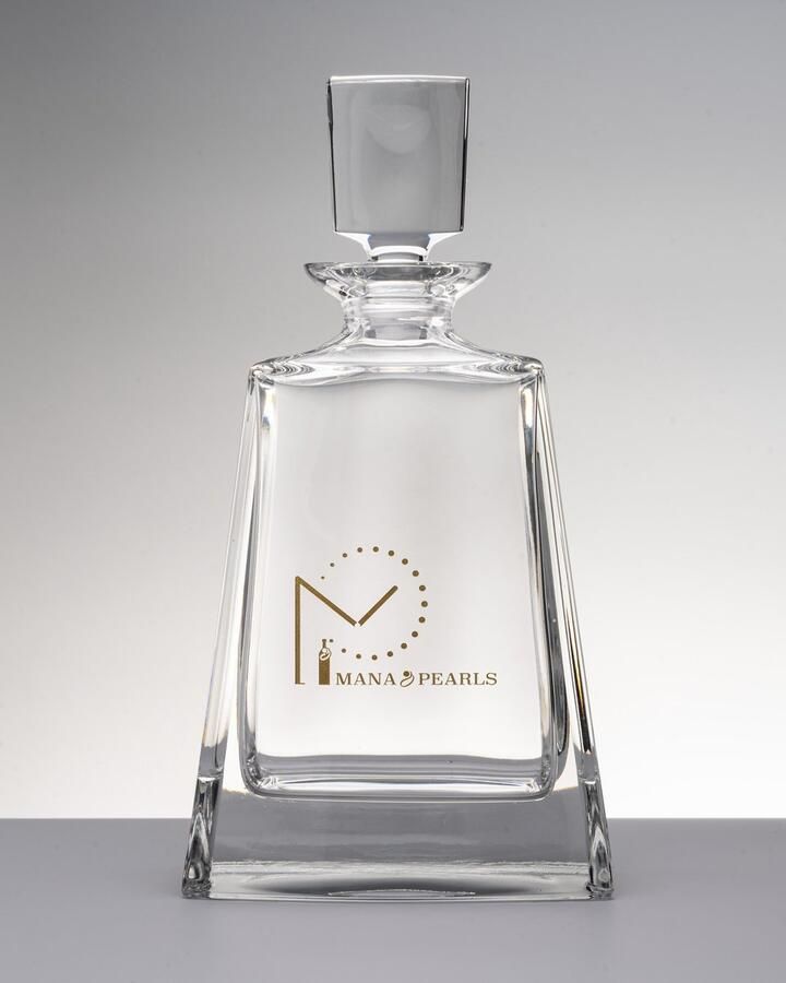 Whiskey and cognac crystal Mana decanter