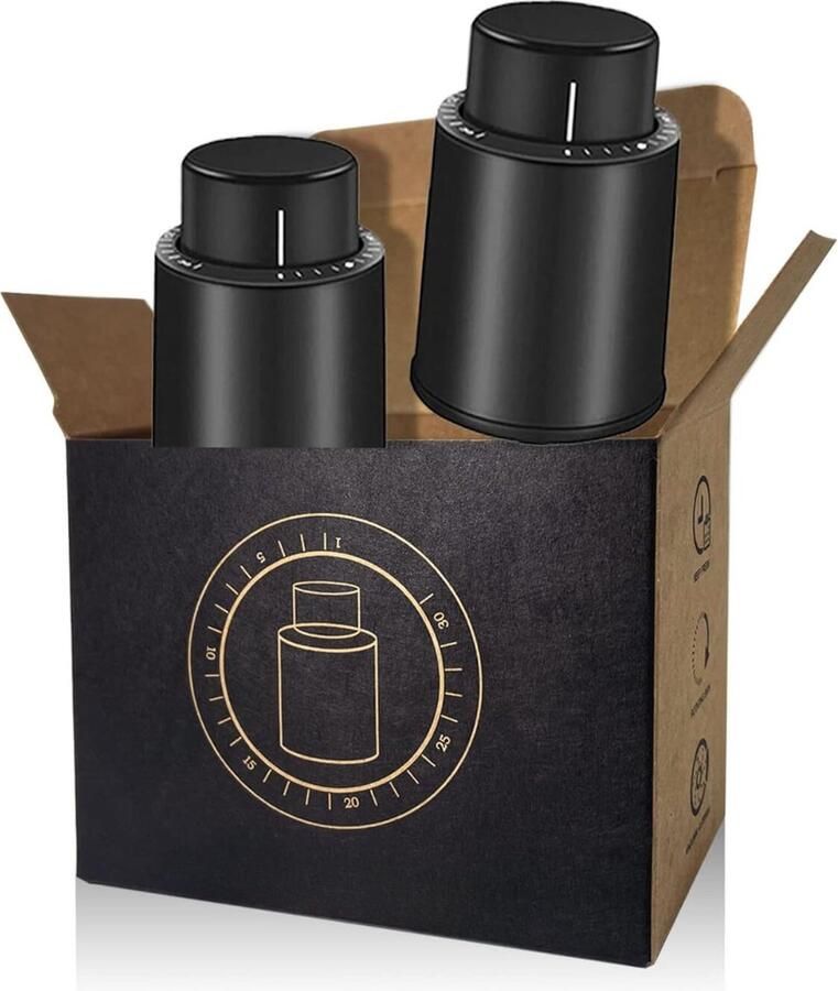Wijn Vacuumpomp Wijnstopper Vacuum Stopper Flesafsluiter