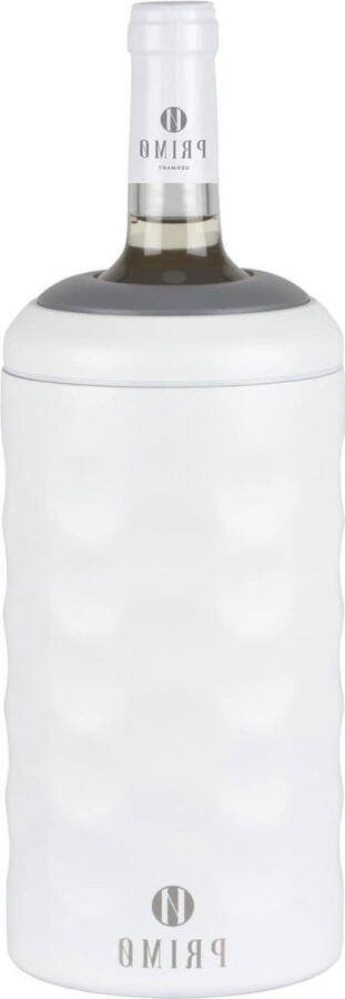 Wijnkoeler champagnekoeler vacuüm geïsoleerd roestvrij staal dubbelwandig Primo Germany houdt dranken koud voor uren