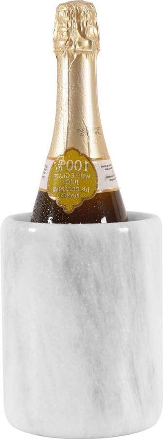 Wijnkoeler Tafelblad Marmer Wit 5.5x6.5 Inch Handgemaakt Champagnekoeler Drank Freeze Cooler Gebruiksvoorwerp Briefpapier Middenstuk Bar Decor