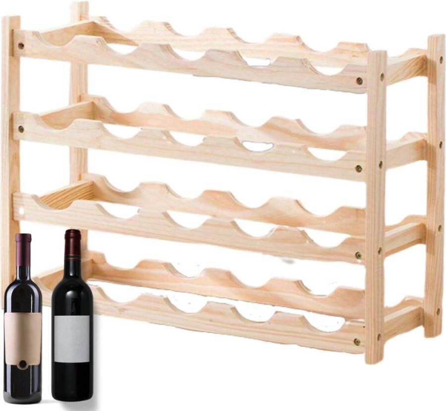 Wijnrek Muur Hangend Wand Wandmontage Metaal Flessenhouder 20 Flessen Wijnglazenhouder Wijnglazenrek
