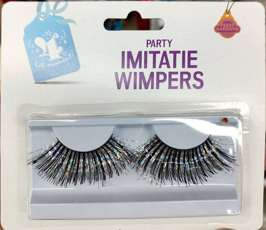 Wimpers carnaval nepwimpers festival accessoires verkleedparty foute party herbruikbare wimpers
