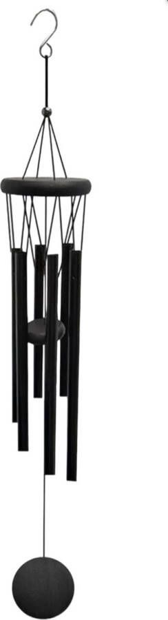 Windgong Wind Chimes Zwart H 65 cm (9954)