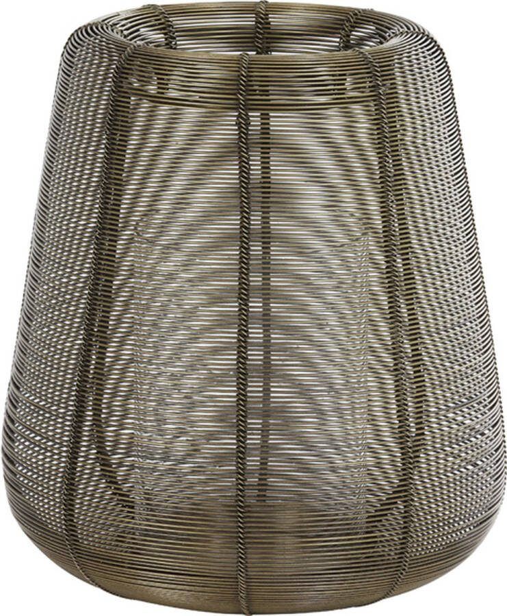 Windlicht Ø23x25 cm ADETA antiek brons