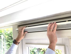WindowSafePlus pollenwerend horrengaas voor ventilatierooster 5cm x 160cm
