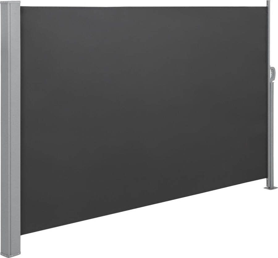 Windscherm 180 x 350 cm Tuinscherm Grijs