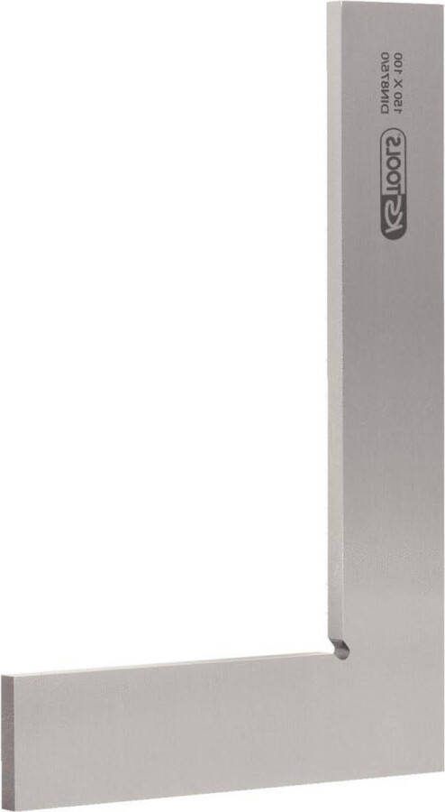 Winkelhaak vlak 75mm DIN 875 0 conform