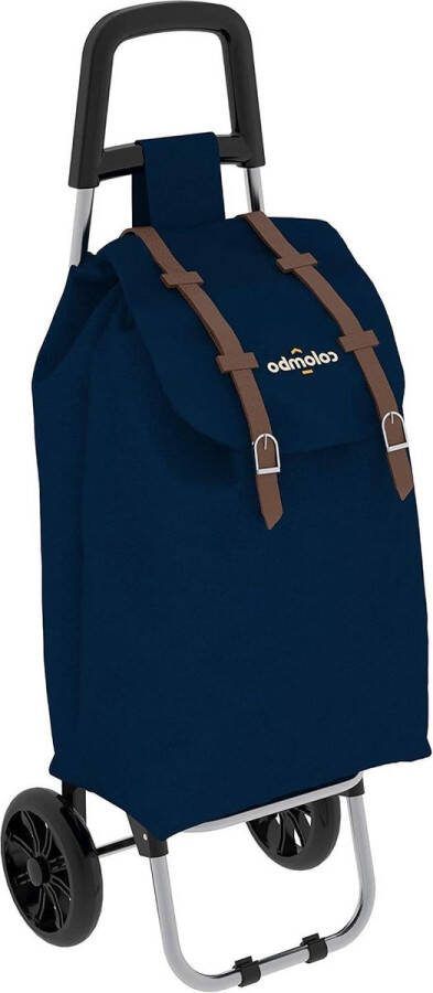 Winkelwagen One-size grijs Colombo Hoge Kwaliteit Folding Shopping Trolley